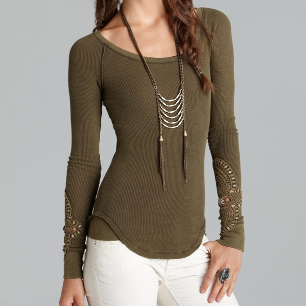 Free people fitted thermal